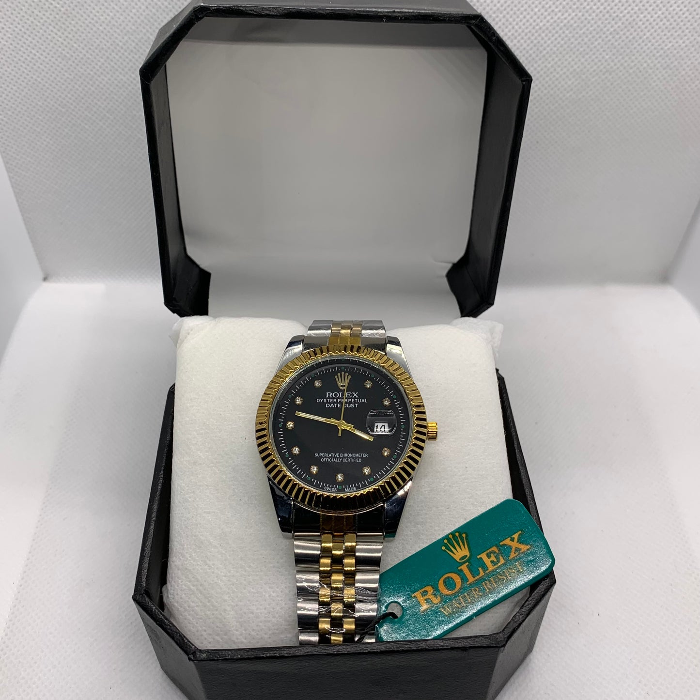 Rolex Luxury Men’s Silver Watch – Premium Quality Timepiece