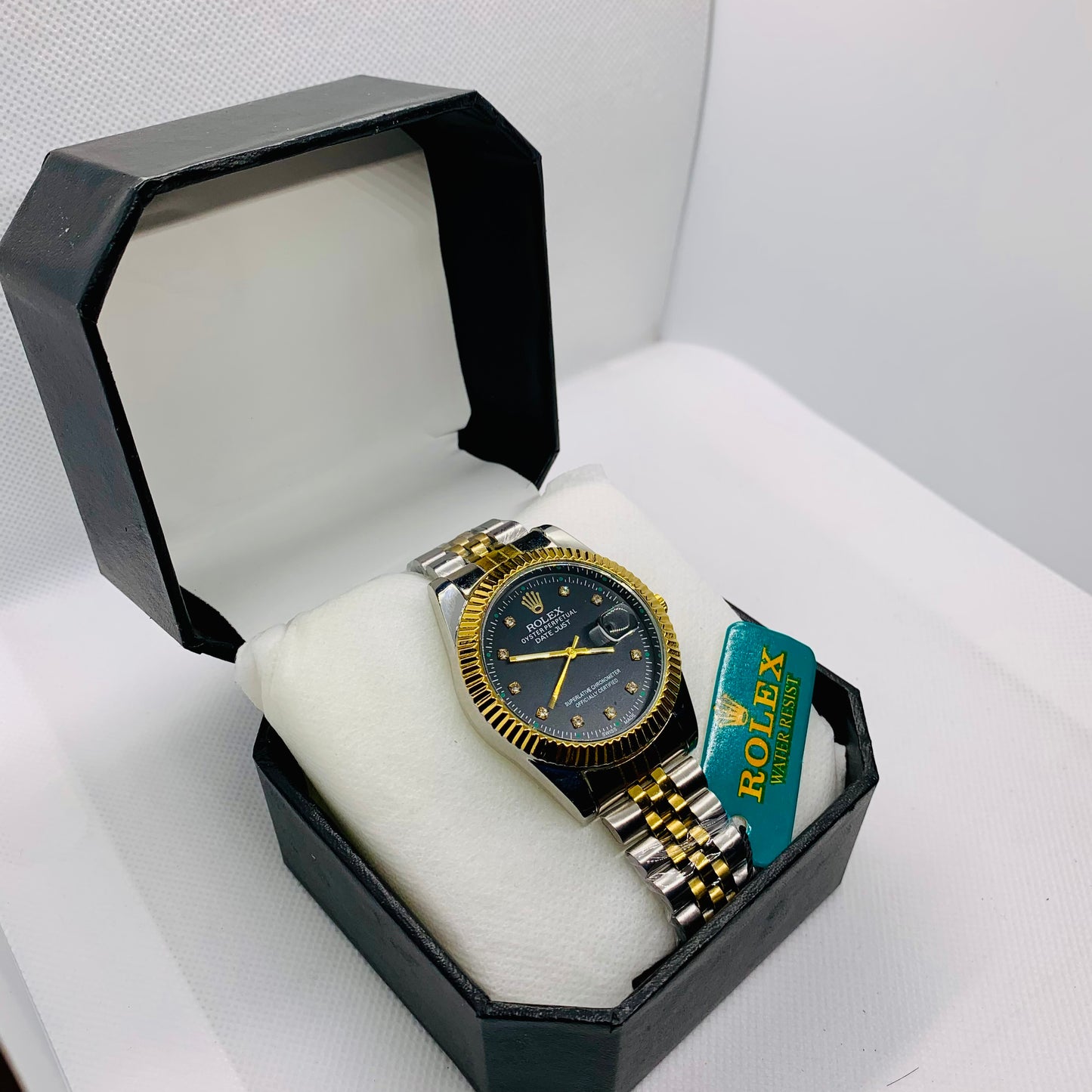 Rolex Luxury Men’s Silver Watch – Premium Quality Timepiece