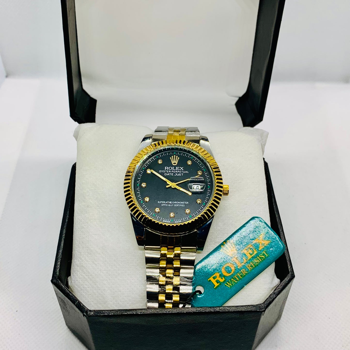 Rolex Luxury Men’s Silver Watch – Premium Quality Timepiece