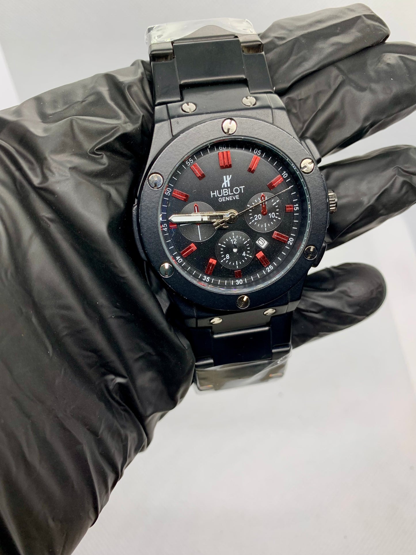 Hublot Red Chrono — Luxury Men’s Chronograph Watch with Red Dial