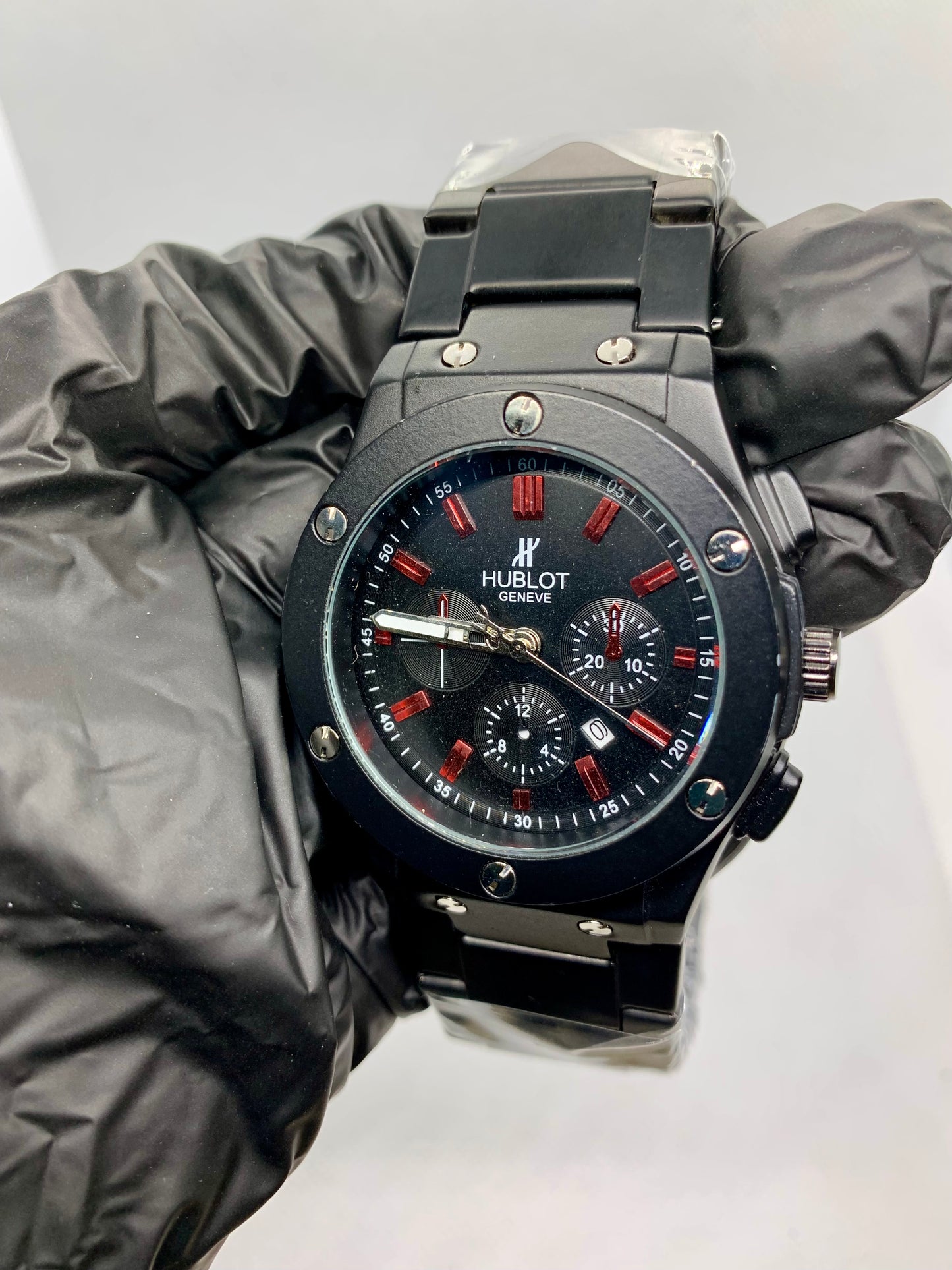 Hublot Red Chrono — Luxury Men’s Chronograph Watch with Red Dial