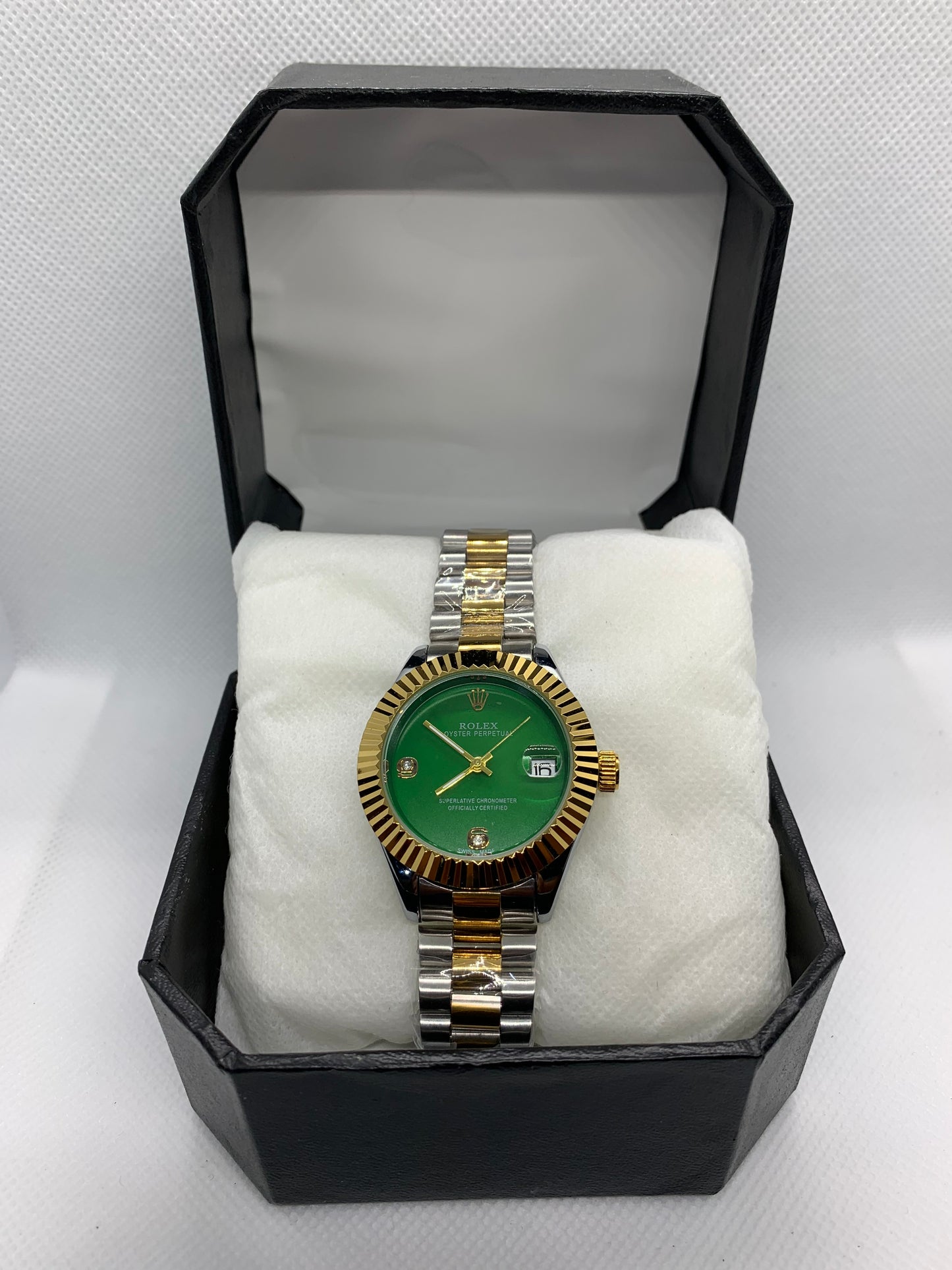 Rolex Women’s Luxury Two-Tone Date just with Gift Box