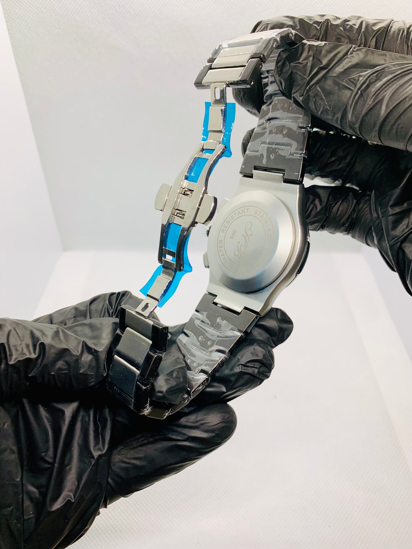 Hublot Arabic Chrono — Luxury Men’s Chronograph Watch with Arabic Numbers & Silver-Black Body