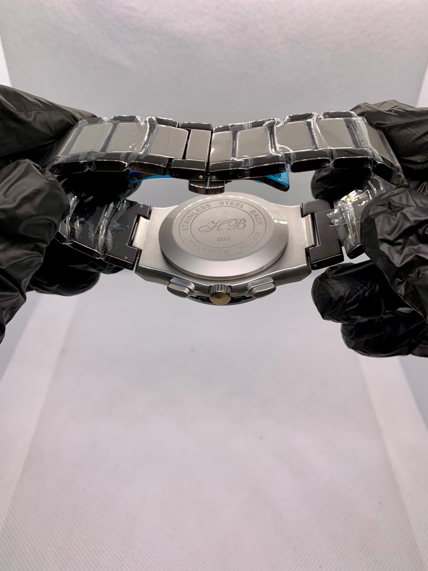 Hublot Arabic Chrono — Luxury Men’s Chronograph Watch with Arabic Numbers & Silver-Black Body