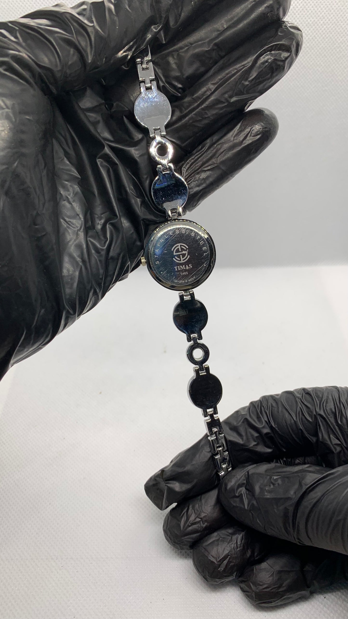 Timas Rose Radiance — Luxury Women’s Watch with Crystal Pink Stones