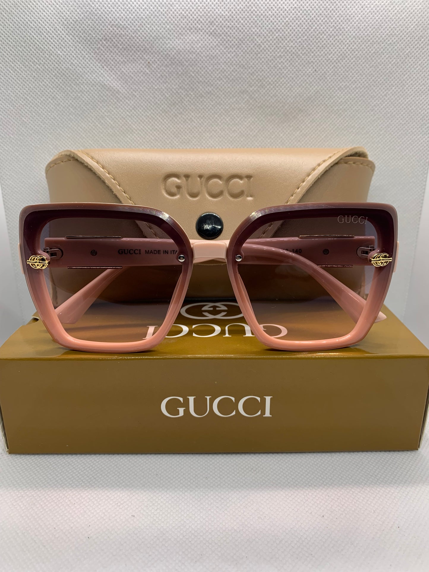 Gucci Women’s Pink Luxury Glasses – Fashion Eyewear
