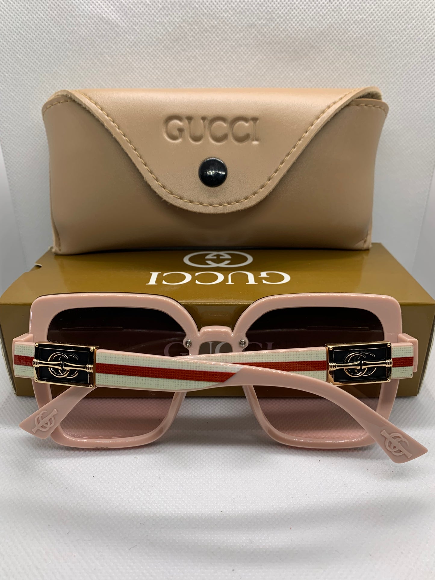 Gucci Women’s Pink Luxury Glasses – Fashion Eyewear